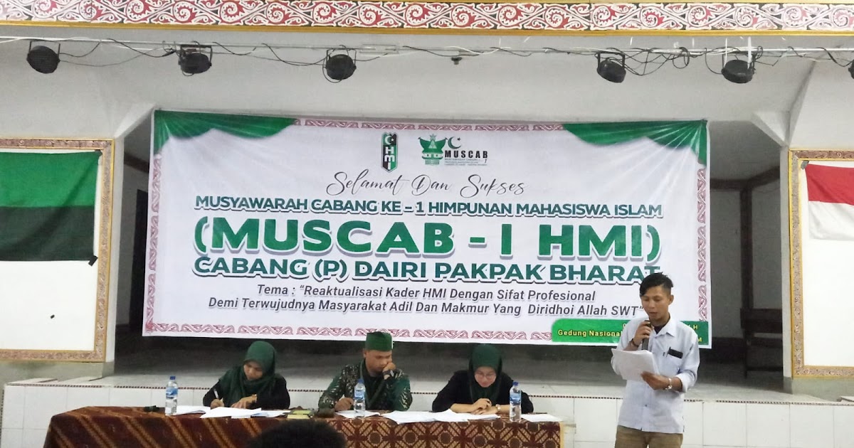 HMI pemkot minahasa selatan Gelar Musyawarah Cabang